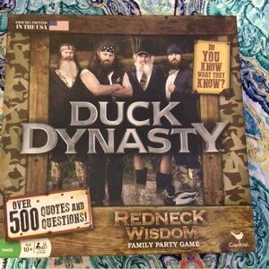 Duck Dynasty Redneck Wisdom Family Party Game 🎁🎁( 0226)
